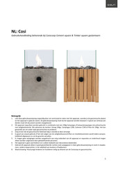 cosi Cosiscoop Cement Timber Instructions D'utilisation