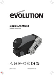 Evolution 063-0001 Manuel D'instructions