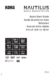 Korg NAUTILUS Serie Guide De Prise En Main