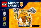 LEGO NEXO KNIGHTS 70336 Mode D'emploi