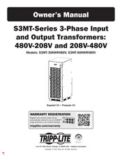 Tripp-Lite S3MT-60KWR480V Manuel De L'utilisateur