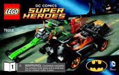 LEGO DC COMICS SUPER HEROES 76012 Mode D'emploi