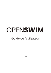 shokz OPENSWIM S700 Guide De L'utilisateur