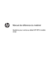 HP RP3 3100 Manuel De Référence Du Matériel