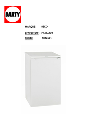 Beko FS1 66020 Mode D'emploi