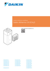 Daikin Altherma 3 R ECH2O Guide De Référence Installateur