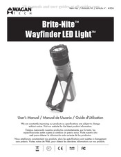 Wagan Tech Brite-Nite Wayfinder LED Light Guide D'utilisation