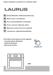 Laurus LEB3 Notice D'utilisation