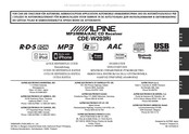Alpine CDE-W203Ri Guide De Référence Rapide