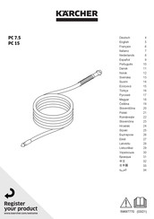 Kärcher PC 7.5 Mode D'emploi