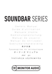 Monitor Audio Soundbar Serie Guide D'utilisation