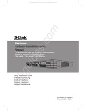 D-Link NetDefend DFL-2560 Guide D'installation