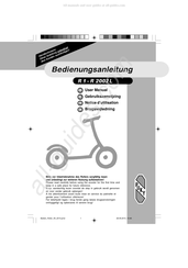 Puky R 2002 L Notice D'utilisation