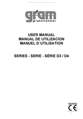 Gram Precision D4 Serie Manuel D'utilisation
