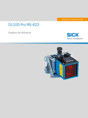 Sick DL100 Pro RS-422 Notice D'instruction