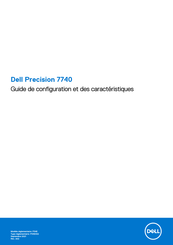 Dell Precision 7740 Guide De Configuration Et Des Caractéristiques