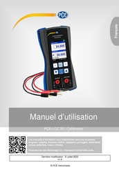 Pce Instruments PCE-LOC 20 Manuel D'utilisation