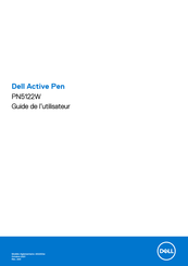 Dell Active Pen Guide De L'utilisateur