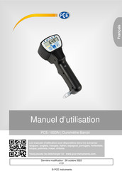 PCE Instruments 1000N Manuel D'utilisation