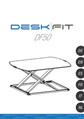 DESKFIT DF50 Mode D'emploi