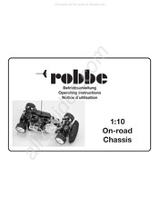 ROBBE 1:10 On-road Chassis Notice D'utilisation