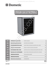 Dometic MaCave A25G Notice D'utilisation