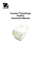Ohaus Frontier FC5513 Manuel D'instructions