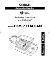 Omron Intellisense HEM-711ACCAN Guide D'utilisation