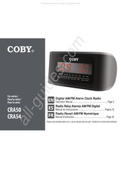 Coby CRA50 Manuel D'instructions