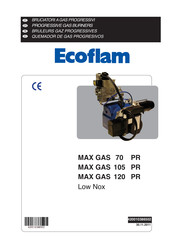 Ecoflam MAX GAS 120 PR Mode D'emploi