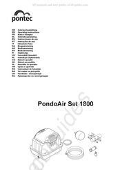 Pontec PondoAir Set 1800 Notice D'emploi