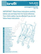 Brevi B.FLEXY Twin 779 Instructions De Montage