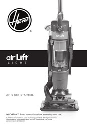 Hoover air Lift LIGHT Mode D'emploi