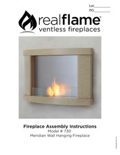 RealFlame Meridian 730 Instructions D'assemblage