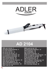 Adler europe AD 2104 Mode D'emploi