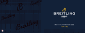 Breitling TOP TIME Instructions D'utilisation