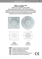 Bossini Cube Light I00723 Instructions D'installation Et D'entretien