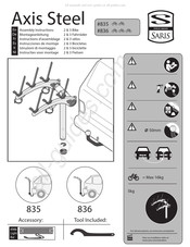 Saris Axis Steel 835 Instructions D'assemblage