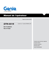 Terex Genie GTH-5519 Manuel De L'opérateur