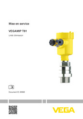 Vega VEGAMIP T61 Mise En Service