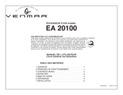 Venmar EA 20100 Manuel De L'utilisateur