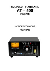 Palstar AT-500 Notice Technique