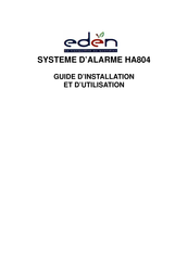 Eden HA804 Guide D'installation Et D'utilisation
