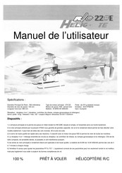 Walkera HM 22E Manuel De L'utilisateur