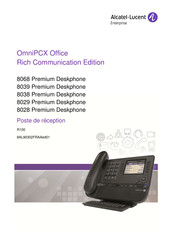 Alcatel-Lucent Enterprise 8068 Premium DeskPhone Mode D'emploi