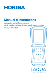 horiba LAQUA WQ-330 Manuel D'instructions