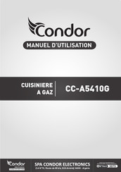 Condor CC-A5410G Manuel D'utilisation