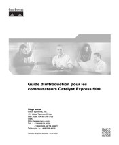 Cisco Systems Catalyst Express 500 Guide D'introduction