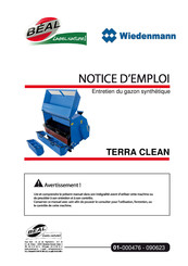 Wiedenmann Terra Clean Notice D'emploi