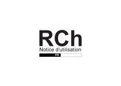 Unical RCh Notice D'utilisation
